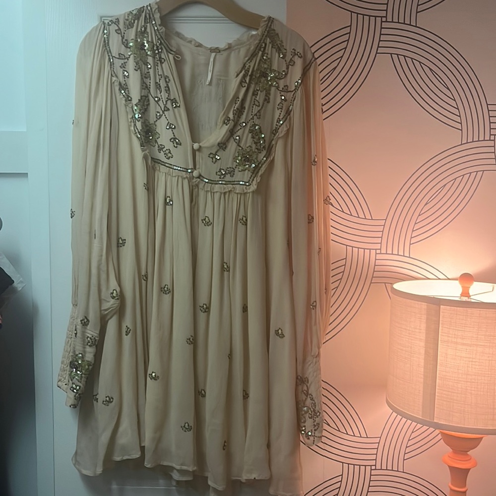 Free People Bali Golden Sun Dress